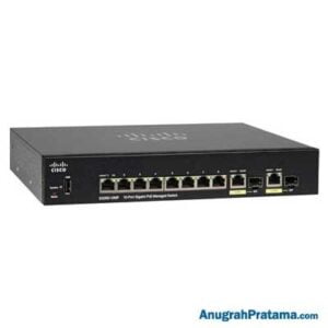 CISCO SG350-10MP-K9-EU 10-port Gigabit POE Managed Switch