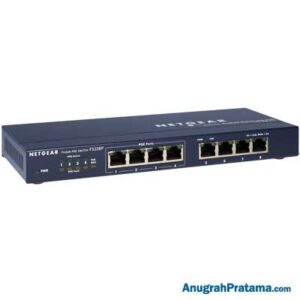 NETGEAR FS108P 8-Port Fast Ethernet Unmanaged Switch with 4-Port PoE