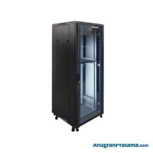 INDORACK IR6032G Standing Close Rack 32U Glass Door
