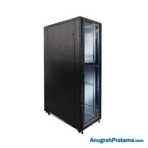 INDORACK IR11542G Standing Close Rack 42U Glass Door