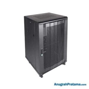 INDORACK IR6020P Standing Close Rack 20U Perforated Door