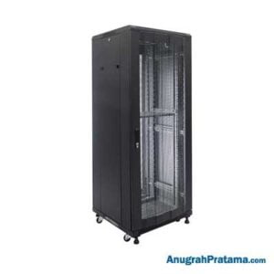 INDORACK IR6032P Standing Close Rack 32U Perforated Door