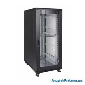 INDORACK IR9027P Standing Close Rack 27U Perforated Door