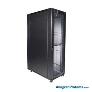 INDORACK IR11545P Standing Close Rack 45U Perforated Door