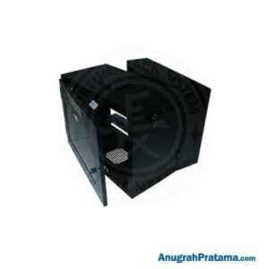 FORTUNA RACK 19 Inch Premium Wallmount 15U Depth 600 mm Double Door (FRPW15UW600DD600)