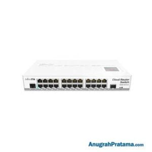 MIKROTIK 24x Gigabit Ethernet Layer 3 Smart Switch, 1x SFP Cage [CRS125-24G-1S-IN]