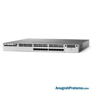 CISCO Catalyst 3850 12 Port 10G Fiber Switch IP Base, 350W [WS-C3850-12XS-S]