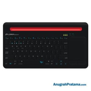 ALCATROZ XPLORER DOCK 2 Bluetooth Keyboard + Touchpad - Black