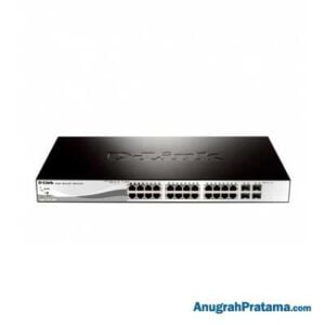 D-LINK DGS-1210-28P 24-Port Layer 2 Smart Managed Gigabit PoE Switch