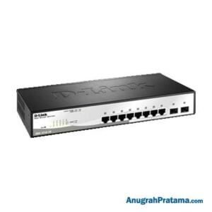 D-LINK DGS-1210-10 8-Port Layer 2 Smart Managed Gigabit Switch