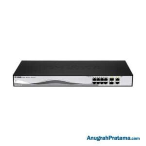 D-LINK DES-1210-10/ME 8-Port + 2 Combo SFP L2 Metro Ethernet Switch