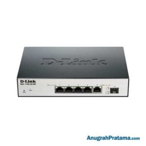 D-LINK DGS-1100-06/ME 5-Ports + 1 Dual Speed SFP Metro Ethernet Switch