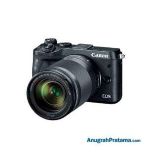 CANON EOS M6 Kit (EF-M 18-150mm) Mirrorless Camera - Black