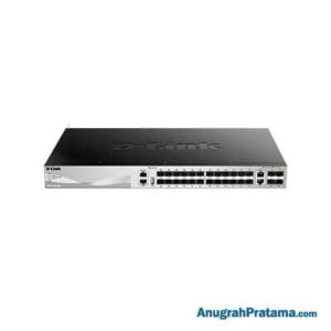 D-LINK DGS-3130-30S 30-Port Lite Layer 3 Stackable Managed Gigabit SFP Switch