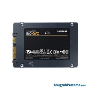 SAMSUNG 860 QVO 4TB 2.5 Inch SATA III SSD