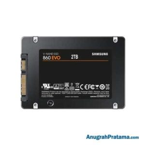 SAMSUNG 860 EVO 2TB 2.5 Inch SATA III SSD