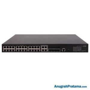 H3C S5130S-28P-HPWR-EI 24-Port PoE+ 10/100/1000BASE-T Ethernet, 4-Port 100/1000BASE-X, 4-Port GE Combo Switch [LS-5130S-28P-HPWR-EI-GL]