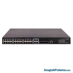 H3C S3100V3-28TP-PWR-EI 16-Port PoE+ 10/100BASE-TX, 8-Port PoE+ 10/100/1000BASE-T, 4-Port GE Combo, 4-Port 1000BASE-X Switch [LS-3100V3-28TP-PWR-EI-GL]