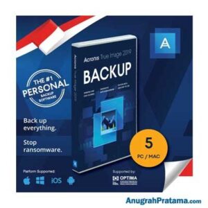 ACRONIS True Image 2019 for 5 PC [TI52L1LOS]