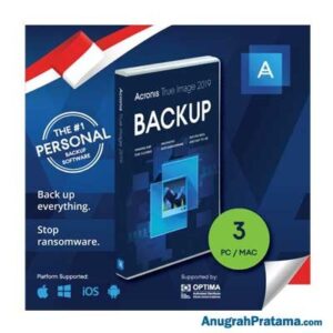 ACRONIS True Image 2019 for 3 PC [TI32L1LOS]
