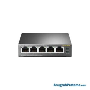 TP-LINK TL-SG1005P 5-Port Gigabit Desktop Switch with 4-Port PoE