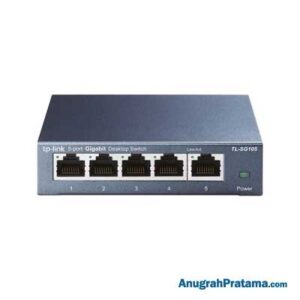 TP-LINK Umanaged Switch TL-SG105 5 Port 10/100/1000Mbps Desktop Switch