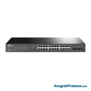 TP-LINK T1600G-28PS(TL-SG2424P) JetStream 24 Port Gigabit PoE+ Smart Switch