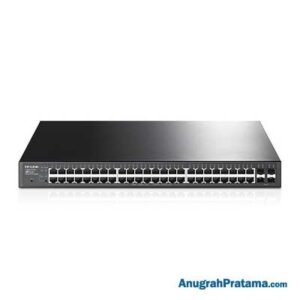 TP-LINK JetStream 48 Port Gigabit PoE+ Smart Switch T1600G-52PS (TL-SG2452P)