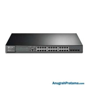 TP-LINK JetStream 24 Port Gigabit PoE+ L2 Managed Switch T2600G-28MPS (TL-SG3424P)