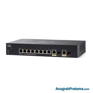 CISCO SG250-10P 10-Port Gigabit PoE Smart Switch [SG250-10P-K9-EU] With SmartNet