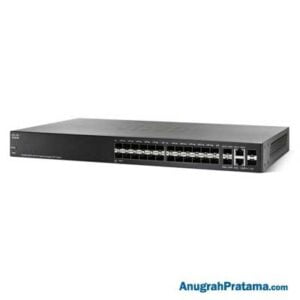 CISCO SG300-28SFP 28 Port Gigabit SFP Managed Switch [SG300-28SFP-K9-EU] With SmartNet
