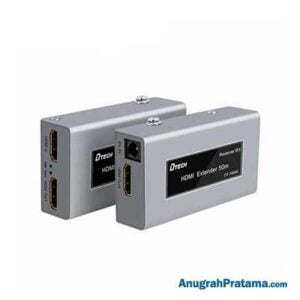 DTECH DT-7009C HDMI Extender 50 M With Loopout