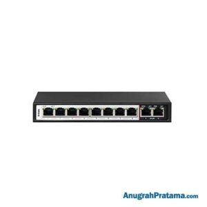 D-LINK DES-F1010P-E 10-Port Fast Ethernet Switch with 8 PoE Ports and 2 Uplink Ports