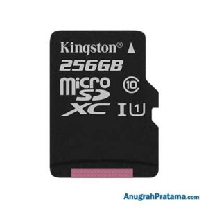 KINGSTON 256GB MicroSDHC Class 10 UHS-I (SDCS/256GBSP)