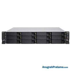 QNAP TS-h1277XU-RP-3700X-32G 12-Bay QTS hero NAS [Ryzen 5 3700X, 2x 16GB DDR4]