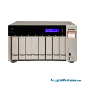 QNAP TVS-873e-4G 8-Bay NAS [AMD RX-421BD, 2x 2GB DDR4]
