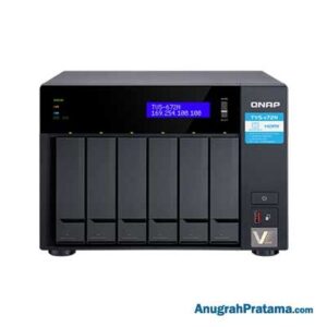 QNAP TVS-672N-i3-4G 6-Bay NAS [Core i3-8100T, 2x 2GB DDR4]