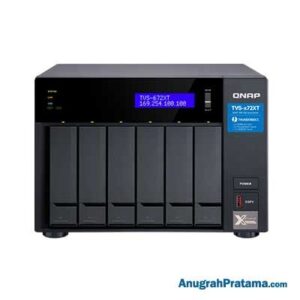 QNAP TVS-672XT-i3-8G 6-Bay NAS [Core i3-8100T, 2x 4GB DDR4]