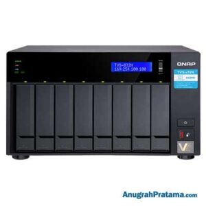 QNAP TVS-872N-i3-8G 8-Bay NAS [Core i3-8100T, 2x 4GB DDR4]