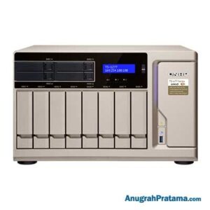 QNAP TS-1277-1700-16G 12-Bay NAS [Ryzen 7 1700, 2x 8GB DDR4]