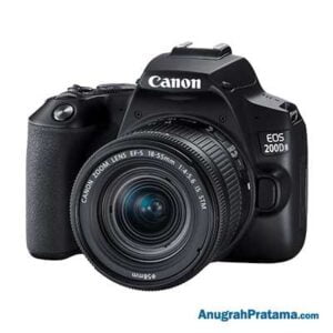 CANON EOS 200D II (EF-S 18-55mm f/4-5.6 IS STM) DSLR Camera - Black