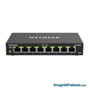 NETGEAR GS308E 8-Port Gigabit Ethernet Smart Managed Plus Switch