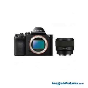 SONY A7 Mirrorless Camera with FE 50mm F1.8 [ILCE-7/BQ with SEL50F18F]