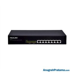 PROLINK PSG801P 8-Port Gigabit PoE Ethernet Switch
