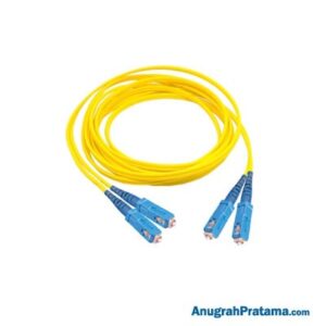 COMMSCOPE Fiber Optic Patch Cord, SC to SC duplex, 3.0 mm LSZH & OFNR, OS2, 1 m [2105052-1]