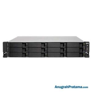 QNAP TS-1273U-RP-8G 12-Bay Rackmount NAS [AMD RX-421ND, 2x 4GB DDR4]