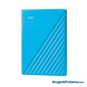 WESTERN DIGITAL My Passport 4TB Portable Hard Drive - Sky