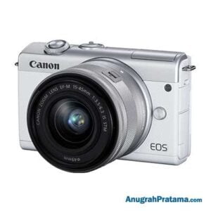 CANON EOS M200 (EF-M15-45mm f/3.5-6.3 IS STM) Mirrorless Camera - Silver