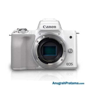 CANON EOS M50 Mirrorless Camera - White (Body Only)
