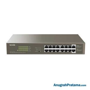 TENDA TEG1116P 16-Port Gigabit Ethernet Switch with 16-Port PoE